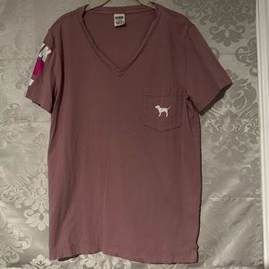 Victoria’s Secret Pink t-shirt mauve